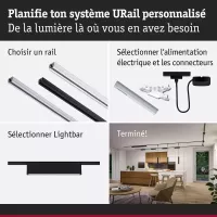 ,URail Lightbar 3-Step-Dim Ceris 800lm 9,,5W 3000K gradable 230V, - système d'accrochage et décoration - détail 5