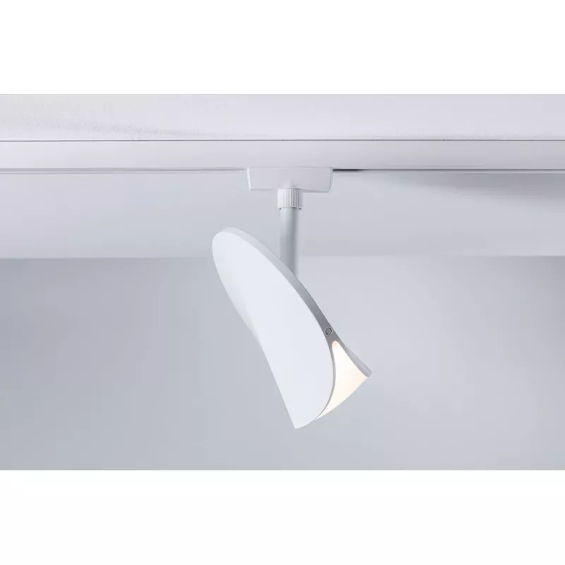 URail Spot sur rail 3-Step-Dim Alejandro 800lm 10W 3000K gradable 230V Blanc signal