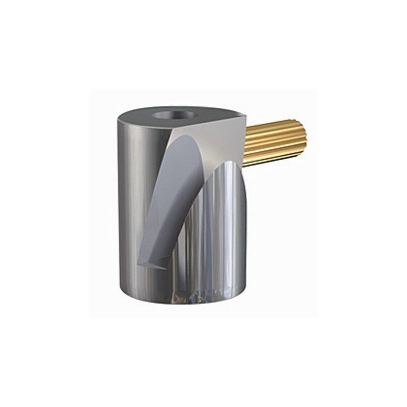 Round hook 5 kg + brass screw - hanging picture rails artiteq ARTI TEQ 2 - Cimaise Tableau 