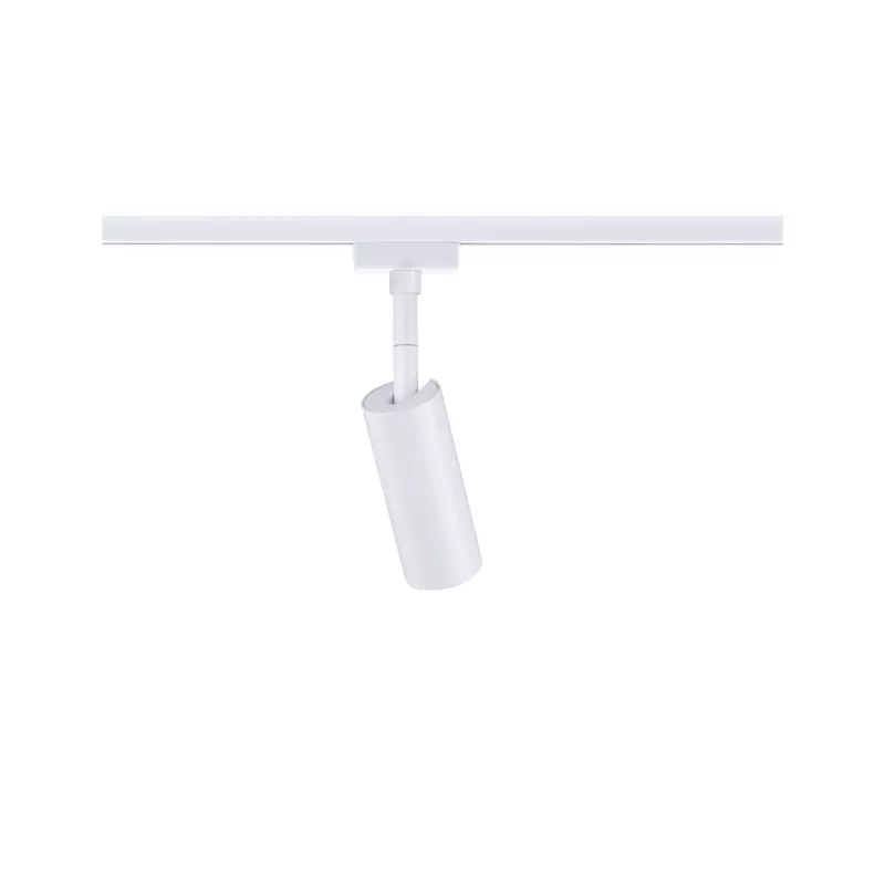 URail Spot sur rail 3-Step-Dim Tubo Spot individuel 150lm 4W 3000K gradable 230V Blanc signal
