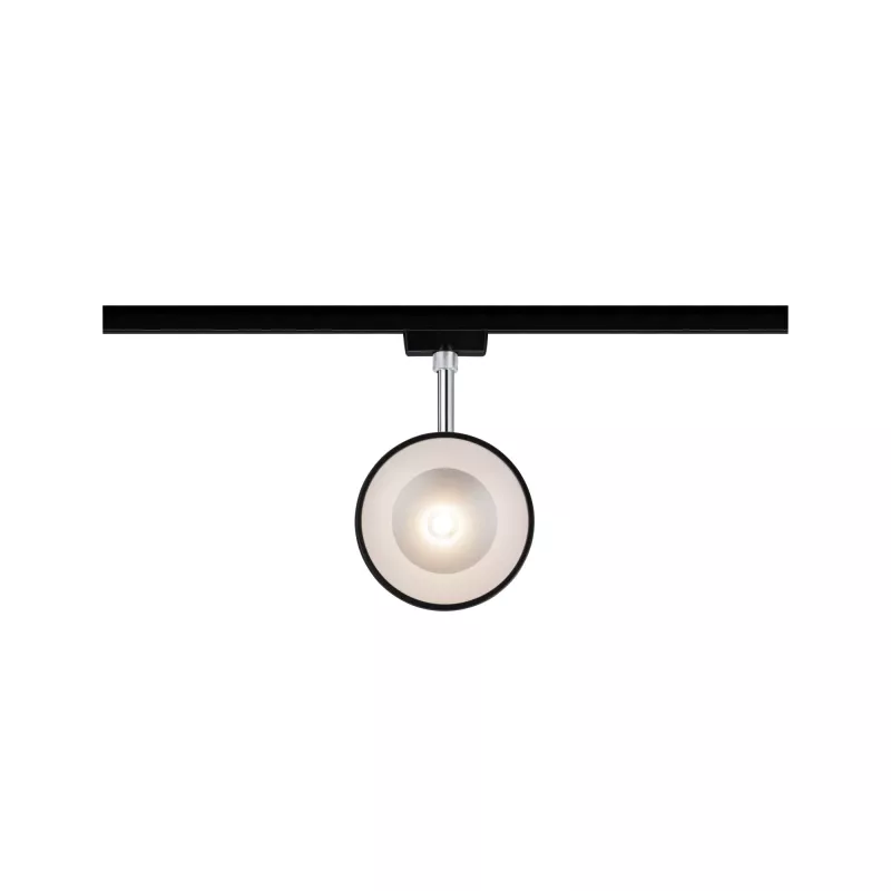 ,URail Spot sur rail Arena Spot individuel 800lm 14W 2700K gradable 230V Noir mat,,,