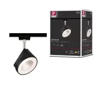 ,URail Spot sur rail Arena Spot individuel 800lm 14W 2700K gradable 230V Noir mat,,, - système d'accrochage et décoration - détail 8