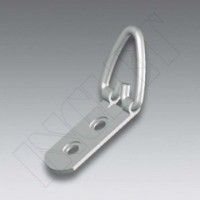 Pack di 5 Staffe Rinforzate a 2 fori + viti ARTI TEQ 2 - Cornice per Quadro