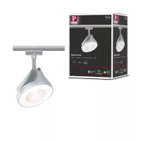,URail Spot sur rail Arena Spot individuel 800lm 15W 2700K gradable 230V Chrome mat,,, - système d'accrochage et décoration - détail 7
