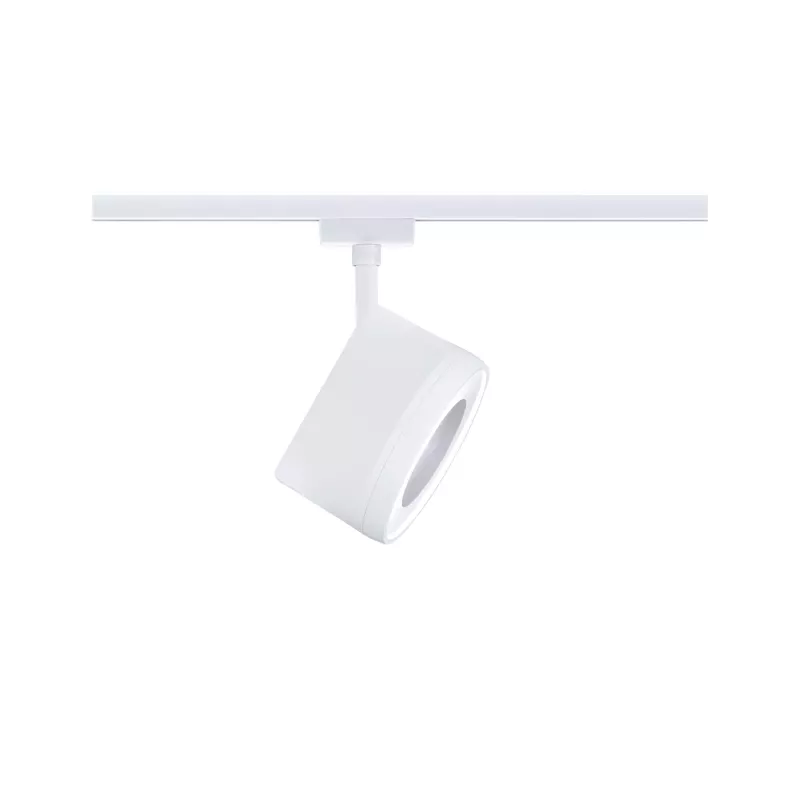 Foco individual para riel URail, 900 lm, 15, 1 W, 4000 K, regulable, 230 V, blanco señal.