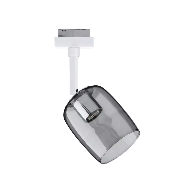 ,URail Spot sur rail Blossom G9 max. 10W gradable 230V Blanc signal,, Verre,