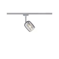 URail Spot on track Blossom Individual spotlight G9 max. 10W dimmable 230V Matte chrome, Glass - système d'accrochage et décoration - détail 2