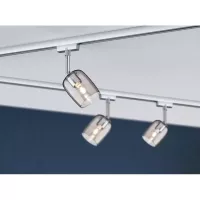 URail Spot on track Blossom Individual spotlight G9 max. 10W dimmable 230V Matte chrome, Glass - système d'accrochage et décoration - détail 4
