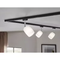 Foco individual URail Spot para riel Blossom G9, máx. 10 W, regulable, 230 V, negro mate. - système d'accrochage et décoration - détail 7