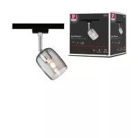 ,URail Spot sur rail Blossom Spot individuel G9 max. 10W gradable 230V Noir mat,, Verre, - système d'accrochage et décoration - détail 6
