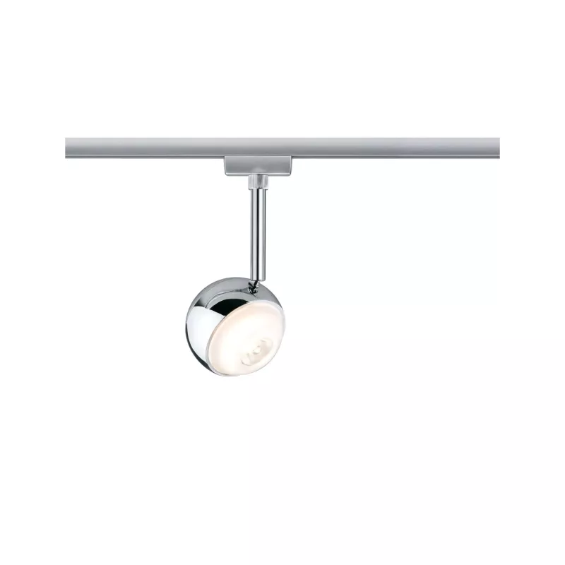 ,URail Spot sur rail Capsule II Spot individuel 439lm 6,,3W 2700K gradable 230V Chrome mat,,, - système d'accrochage et décoration