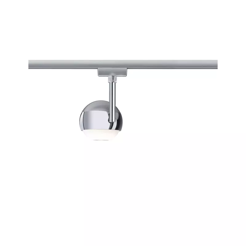 ,URail Spot sur rail Capsule II Spot individuel 439lm 6,,3W 2700K gradable 230V Chrome mat,,,