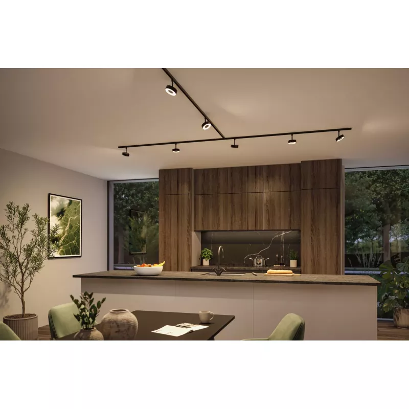 URail Track spotlight Circle 160lm 5W 2700 - 4000K dimmable 230V