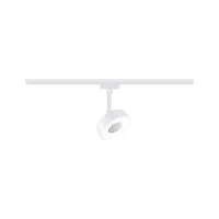 Foco circular para riel URail, 180 lm, 5 W, 3000 K, regulable, 230 V, color blanco señal. - système d'accrochage et décoration - détail 1