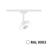 URail Spot sur rail Circle 180lm 5W 3000K gradable 230V Blanc signal - système d'accrochage et décoration - détail 5