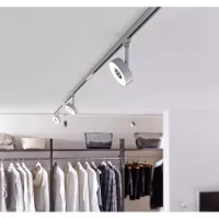 ,URail Foco sobre Carril Círculo 250lm 5,,3W 2700K 230V, - système d'accrochage et décoration - détail 5