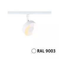 URail Spot sur rail Circle 250lm 5W 2700 - 4000K gradable 230V Blanc signal - système d'accrochage et décoration - détail 5