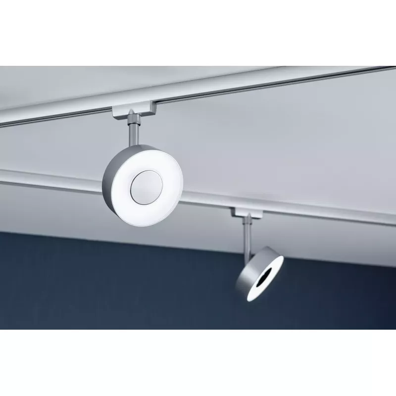 URail Spot sur rail Circle 270lm 5W 4000K gradable 230V PAULMANN 13 - Cimaise Tableau 