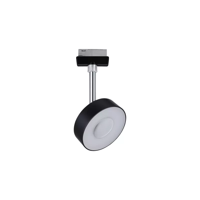 Foco para riel URail Circle 270lm 5W 4000K regulable 230V Negro mate,,,