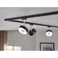 Foco para riel URail Circle 270lm 5W 4000K regulable 230V Negro mate,,, - système d'accrochage et décoration - détail 7