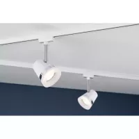 ,URail Spot auf Schienen, Kegel-Spot, einzeln, GU10, max. 10 W, dimmbar, 230 V, Weiß,,, - système d'accrochage et décoration - détail 5
