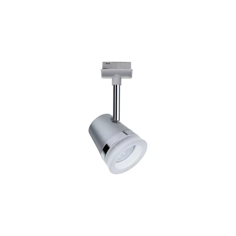 ,URail Spot sur rail Cone Spot individuel GU10 max. 10W gradable 230V Chrome mat,,, PAULMANN 11 - Cimaise Tableau 