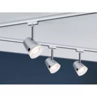 ,URail Spot sur rail Cone Spot individuel GU10 max. 10W gradable 230V Chrome mat,,, - système d'accrochage et décoration - détail 5