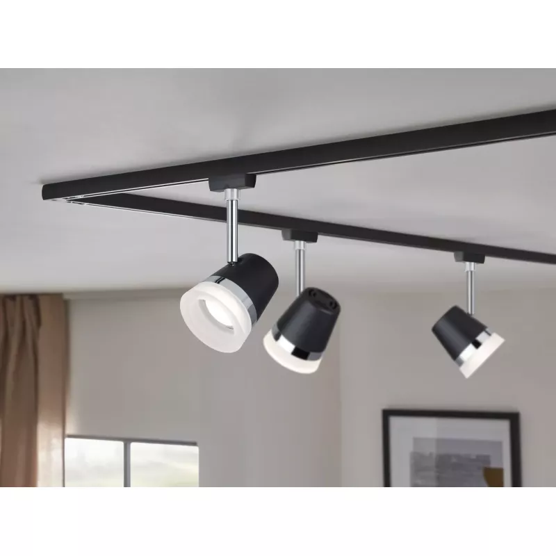 URail Track Spot Cone Individual Spot GU10 max. 10W Dimmable 230V Matte Black
