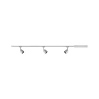 ,Urail Track foco Cubierta Kit básico GU10 máx. 3x10W regulable 230V Cromo mate,,, - système d'accrochage et décoration - détail 1
