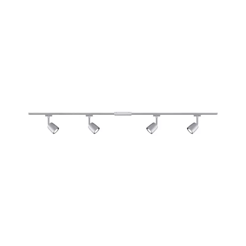 ,URail Track spotlight Cover Basic kit GU10 max. 4x10W dimmable 230V Matt chrome,,,
