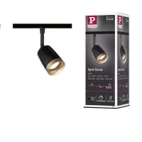 ,URail Spot sur rail Cover Spot individuel GU10 max. 10W 230V Noir mat,, Doré, - système d'accrochage et décoration - détail 12
