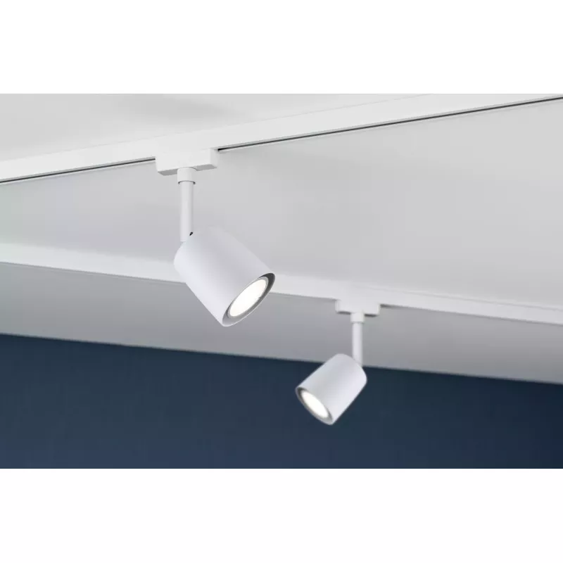 URail Track spot Cover Individual spot GU10 max. 10W dimmable 230V Signal white
