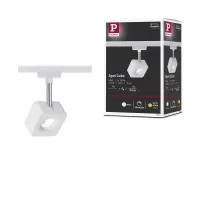 ,URail Spot sur rail Cube Spot individuel 540lm 8W 2700K gradable 230V Blanc,,, - système d'accrochage et décoration - détail 8
