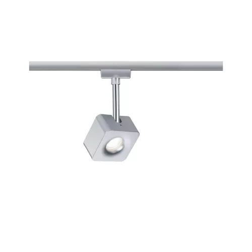 ,URail Cube track spotlight Individual spotlight 540lm 8W 2700K dimmable 230V Matt chrome,,,