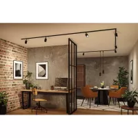 URail Foco sobre carril Lirena GU10 máx. 10W 230V - système d'accrochage et décoration - détail 9
