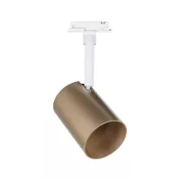 ,URail Spot sur rail Luxe GU10 max. 10W gradable 230V Doré mat,, Blanc signal, - système d'accrochage et décoration - détail 9