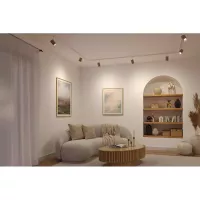 URail Luxury Track Spot GU10 max. 10W dimmable 230V Matte Gold, Signal White - système d'accrochage et décoration - détail 12