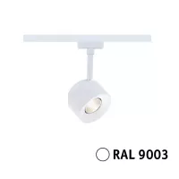 ,URail Spot sur rail Pane 650lm 7,,4W 3000K gradable 230V Blanc signal, - système d'accrochage et décoration - détail 5