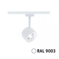 ,URail Schienenstrahler Pane 680lm 7,4W 4000K dimmbar 230V Signalweiß, - système d'accrochage et décoration - détail 5