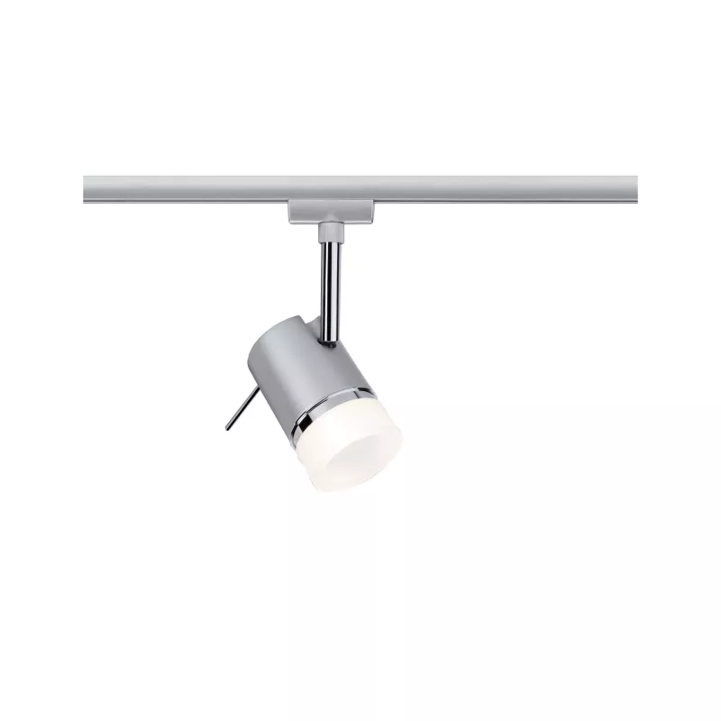 ,URail Spot on rail Pipe Individual spot GU10 max. 10W dimmbar 230V Matt chrome,,,