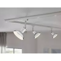 Foco de carril URail Pure II Foco individual GU10 máx. 10W regulable 230V Blanco,,, - système d'accrochage et décoration - détail 4