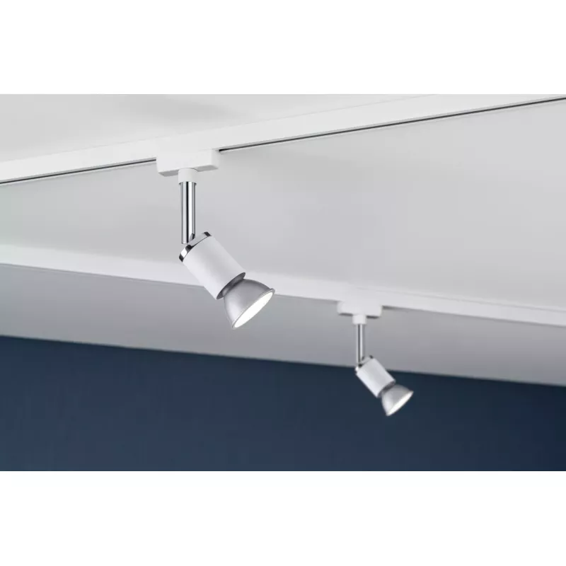,URail Spot sur rail Pure II Spot individuel GU10 max. 10W gradable 230V Blanc,,,
