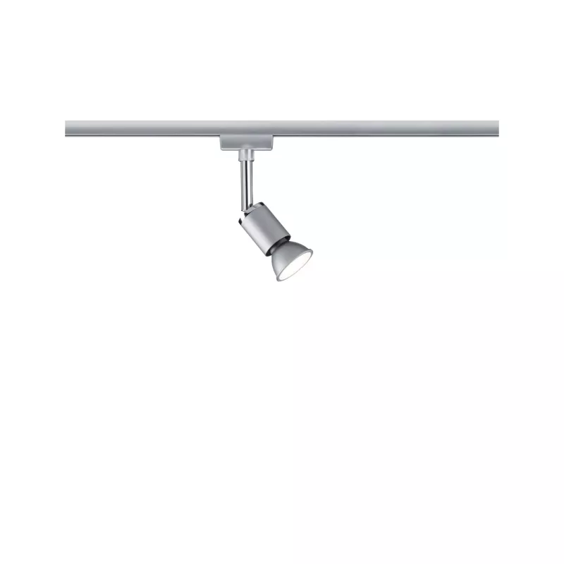 ,URail Pure II track spotlight Individual spot GU10 max. 10W dimmable 230V Matt chrome,,,