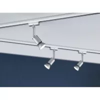 ,URail Spot sur rail Pure II Spot individuel GU10 max. 10W gradable 230V Chrome mat,,, - système d'accrochage et décoration - détail 4