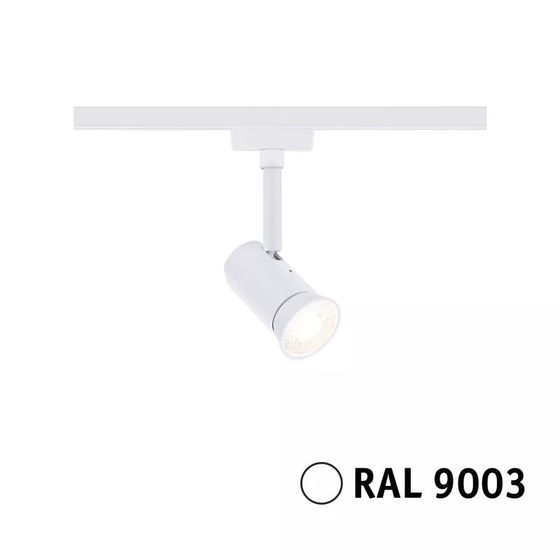 URail Track spotlight Runa Individual spotlight GU10 max. 10W dimmable 230V Signal white
