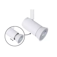 URail Track spotlight Runa Individual spotlight GU10 max. 10W dimmable 230V Signal white - système d'accrochage et décoration - détail 11