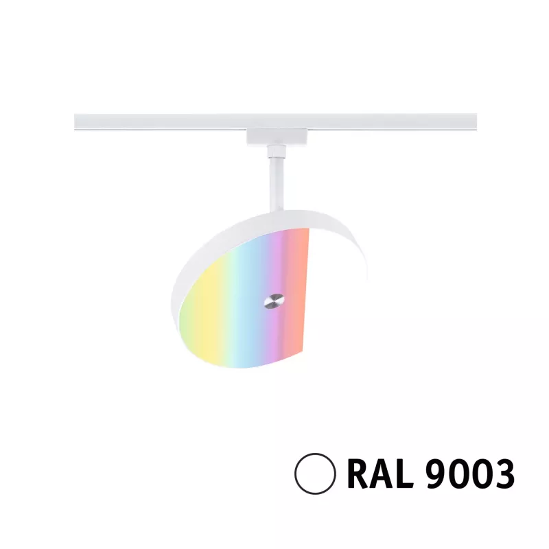 ,URail Track spotlight Smart Home Zigbee 3.0 Hildor RGBW 500lm 7.5W RGBW+ dimmable 230V Signal white,
