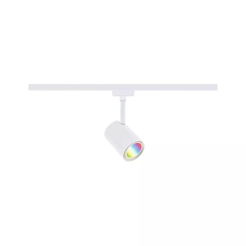 ,URail Schienenstrahler Smart Home Zigbee 3.0 Luxus GU10 350lm 4,8W RGBW+ dimmbar 230V Signal weiß, - système d'accrochage et décoration