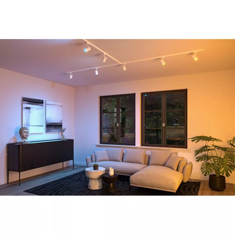 ,URail Schienenstrahler Smart Home Zigbee 3.0 Luxus GU10 350lm 4,8W RGBW+ dimmbar 230V Signal weiß,