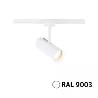 Foco para riel URail Theron Individual 1020lm 11W 3000K regulable 230V Blanco señal - système d'accrochage et décoration - détail 5